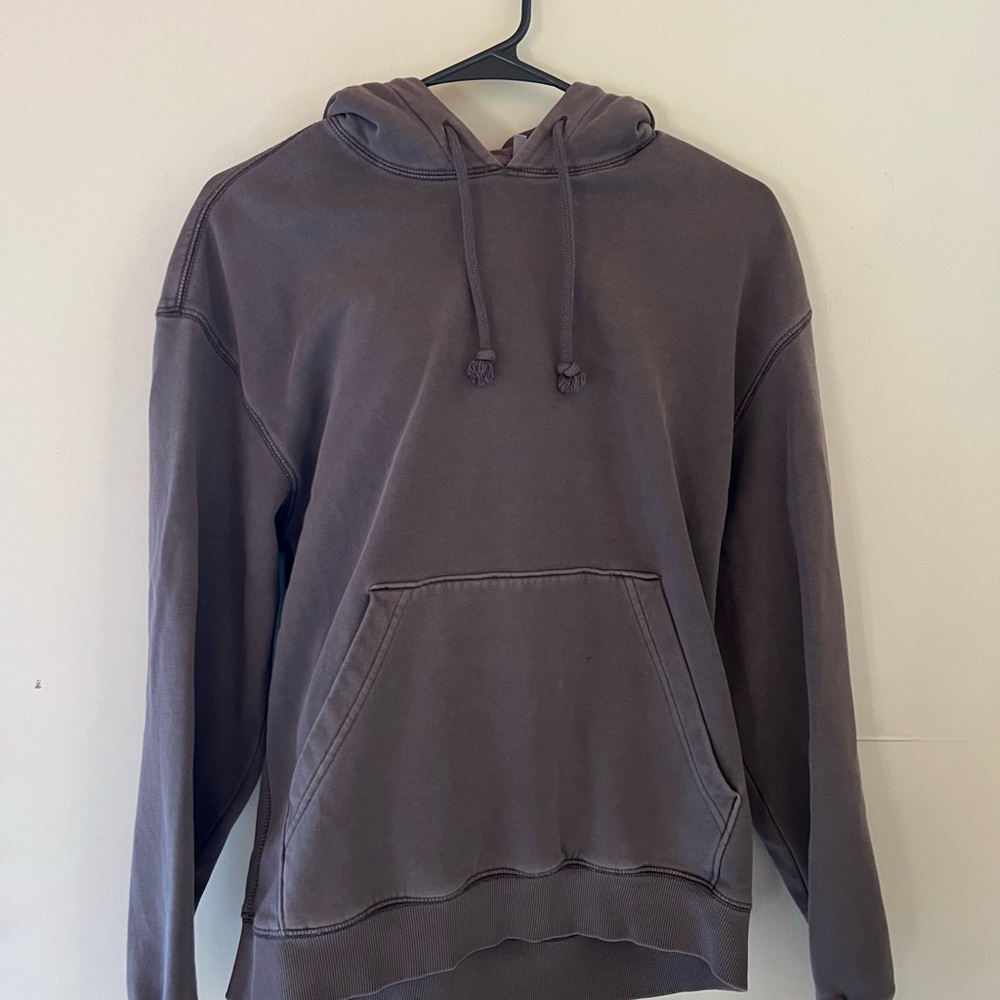 Taupe Brown Weekday Hoodie. Size XXS